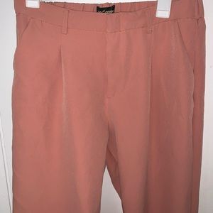 Peach dress pants